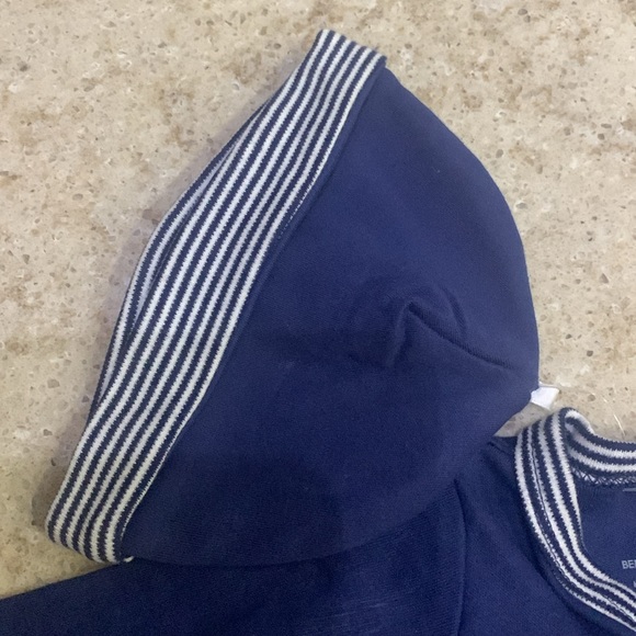 NWT Little Me Navy Blue Sports Bodysuit - Preemie - Picture 5 of 5